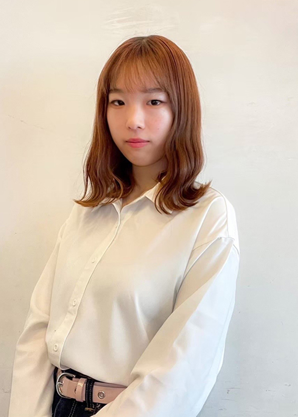 美容室ヌンク アシスタント　茶谷 汐里